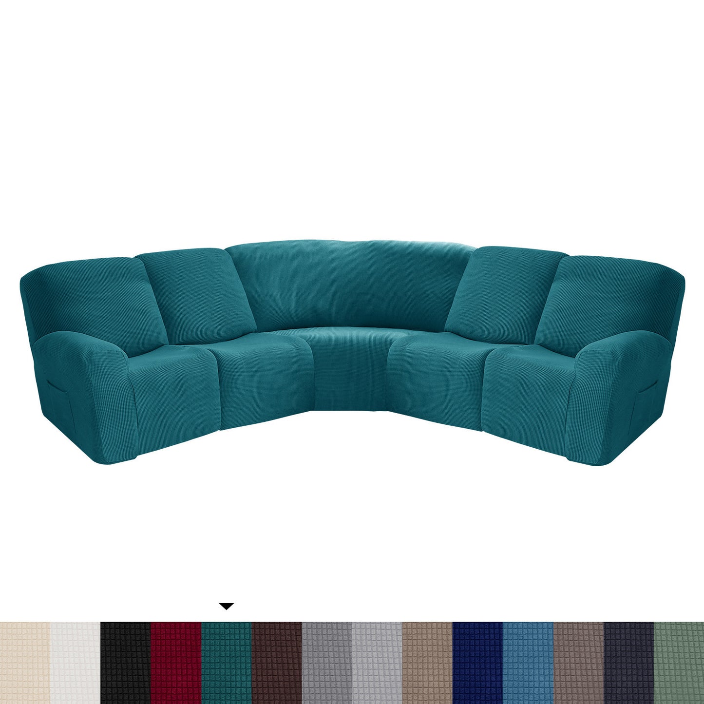 Corn Velvet Solid Color All-inclusive Sofa Cover