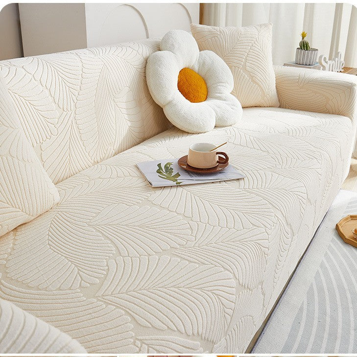 All-inclusive Universal Cushion Stain-resistant Anti-elastic Chaise Sofa Cover