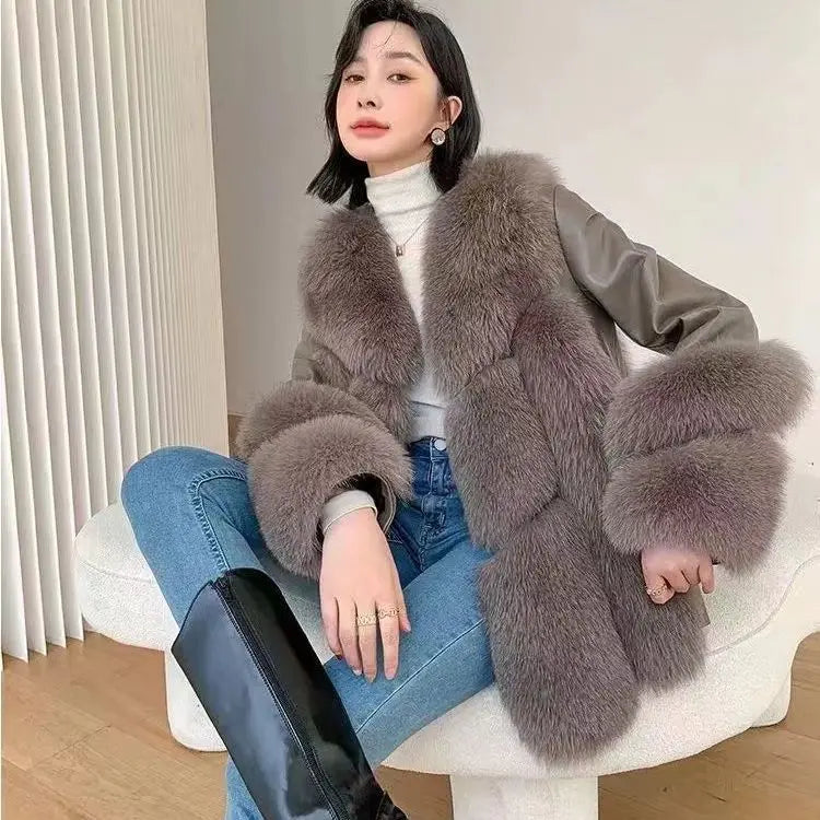 One Piece Coat For Women In Autumn And Winter null