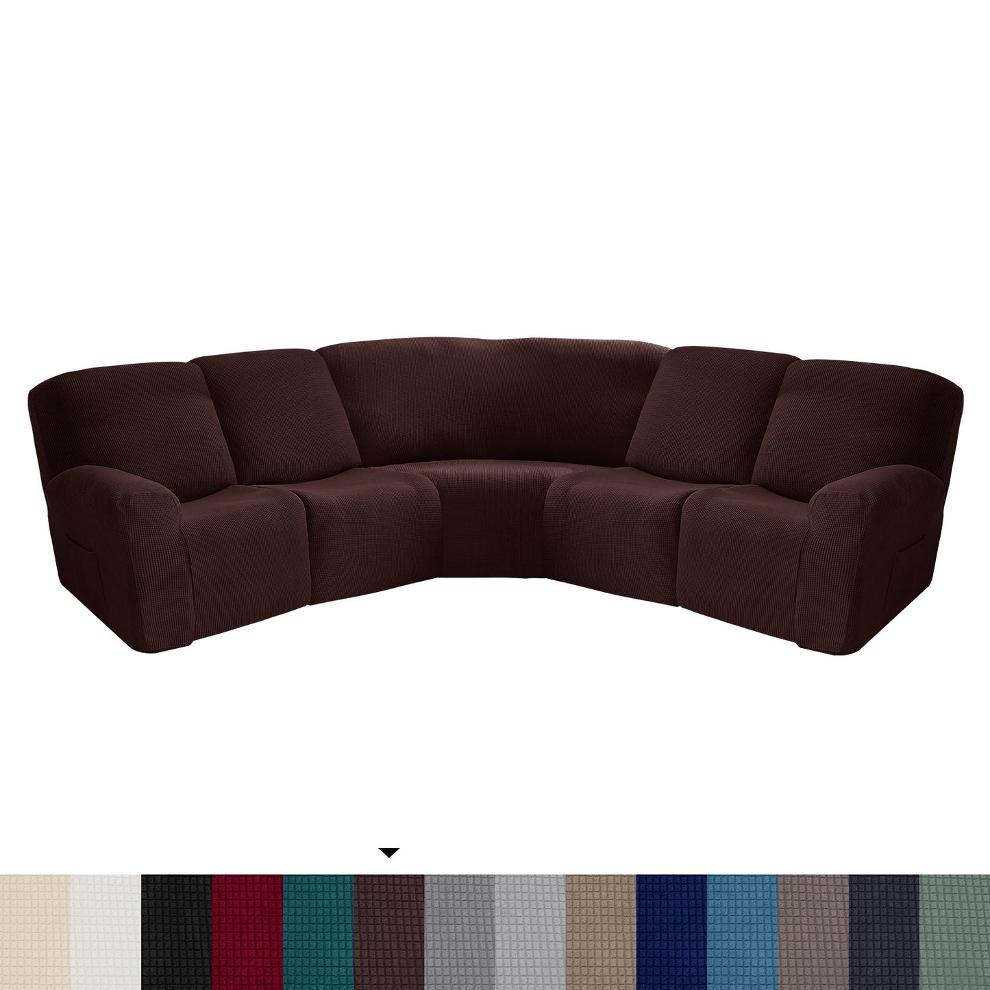 Corn Velvet Solid Color All-inclusive Sofa Cover