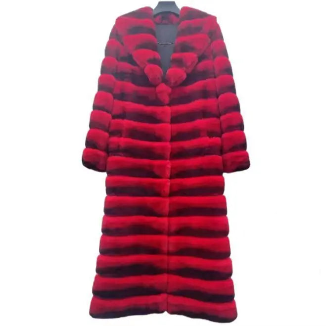 Women's Minimalist And Versatile Standing Collar Fur Jacket null