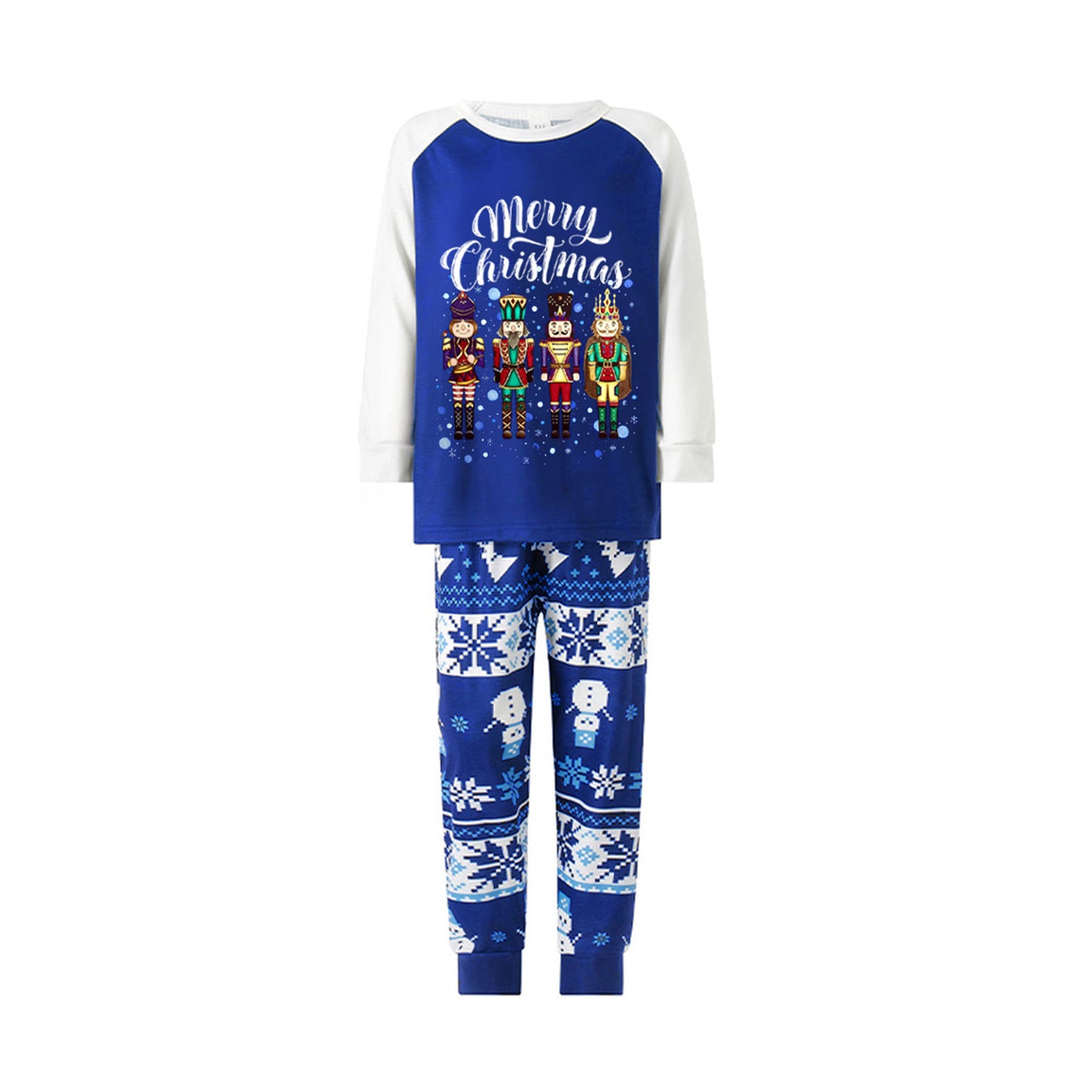 Parent-Child Outfit Home Decoration Fall Wear Long Sleeves Christmas Sleeping Homewear Suit