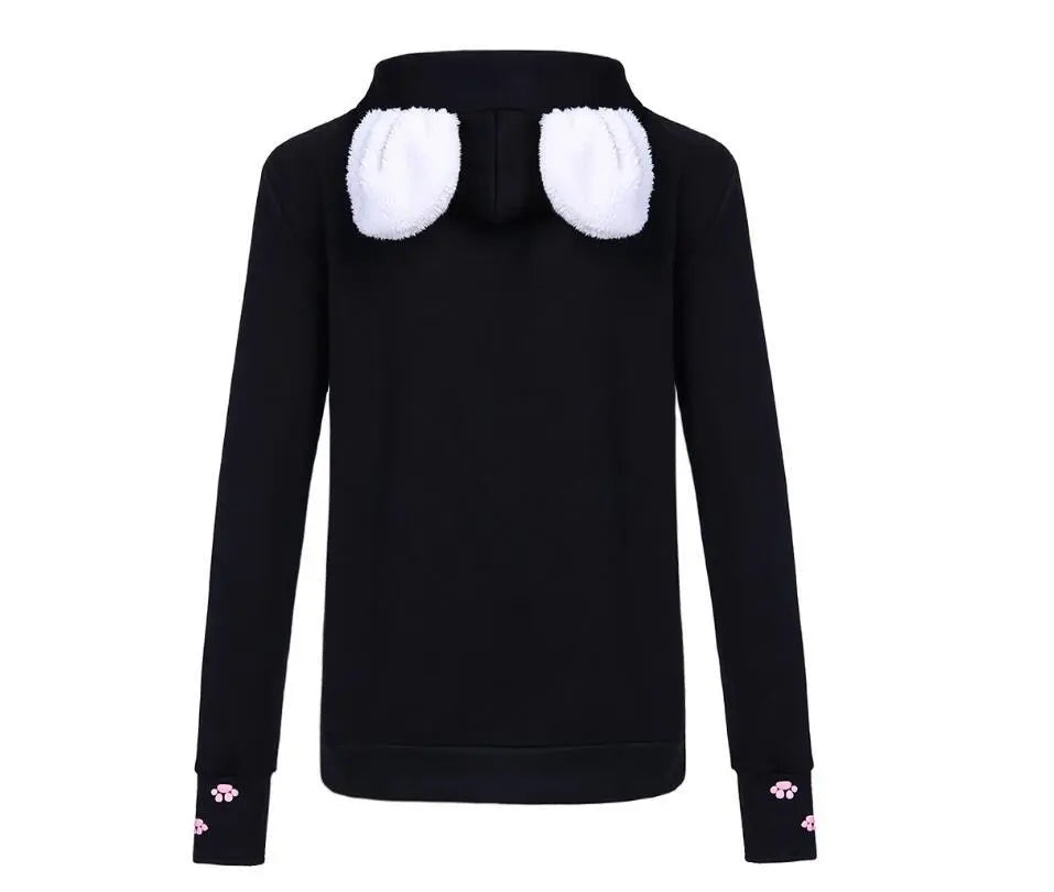 Fashion Cat Women Hoodies Nipaaj