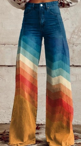 Women's Casual Pants Thin Imitation Jeans