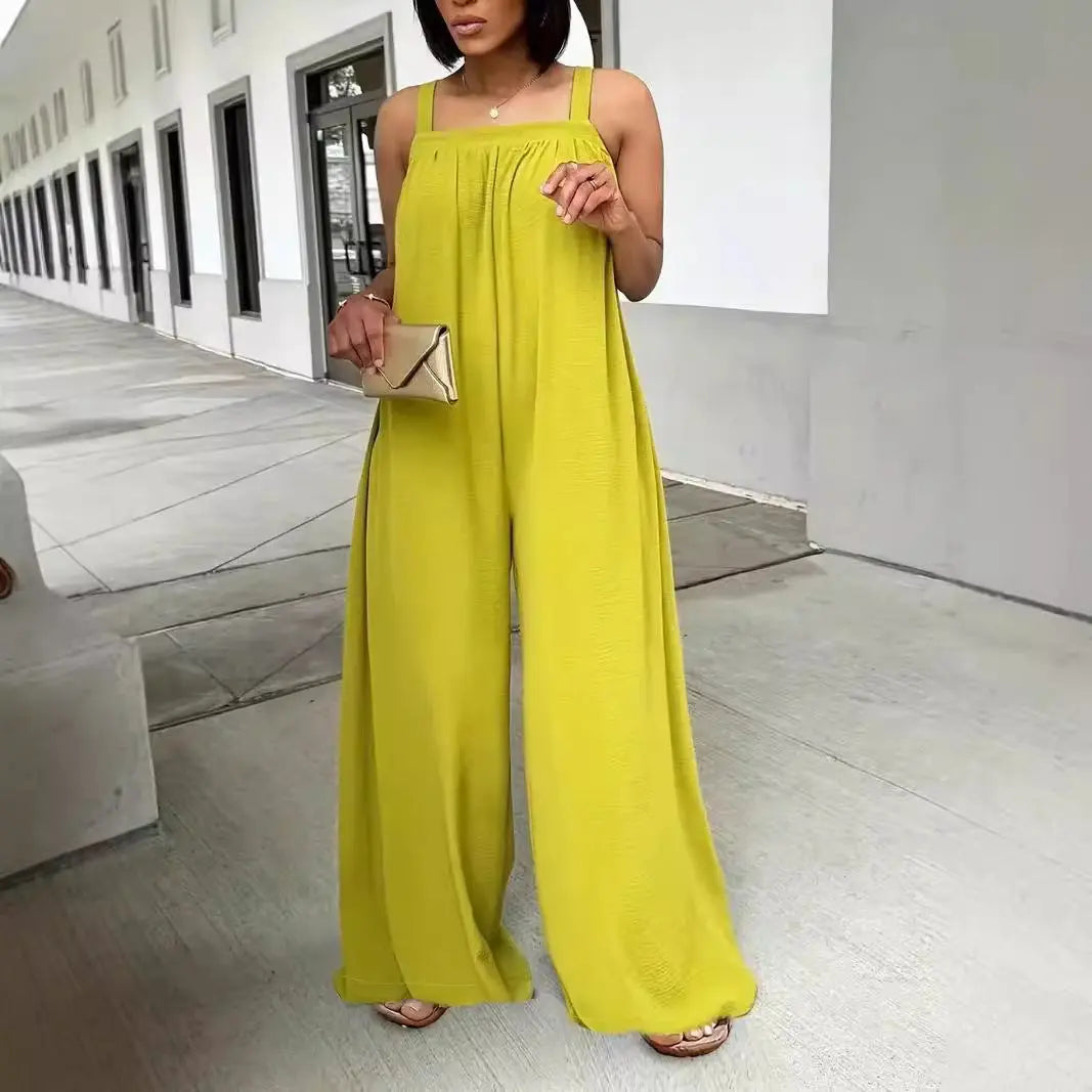Women's Casual Wide-leg Jumpsuit null