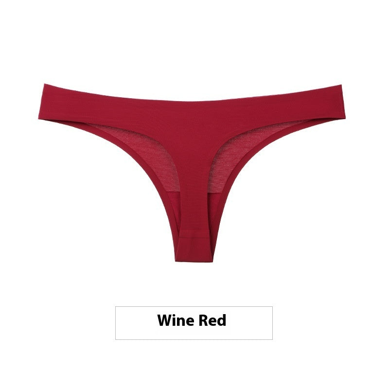 Ice Silk Seamless One-piece Women's Underwear