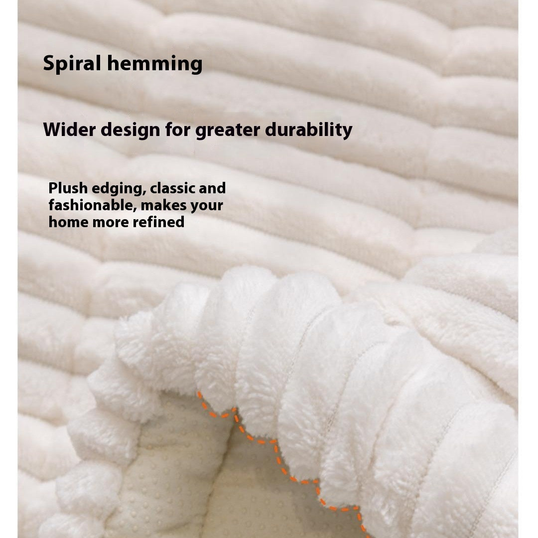 Sofa Cushion Autumn And Winter Thickening Plush Non-slip Tatami Cushion