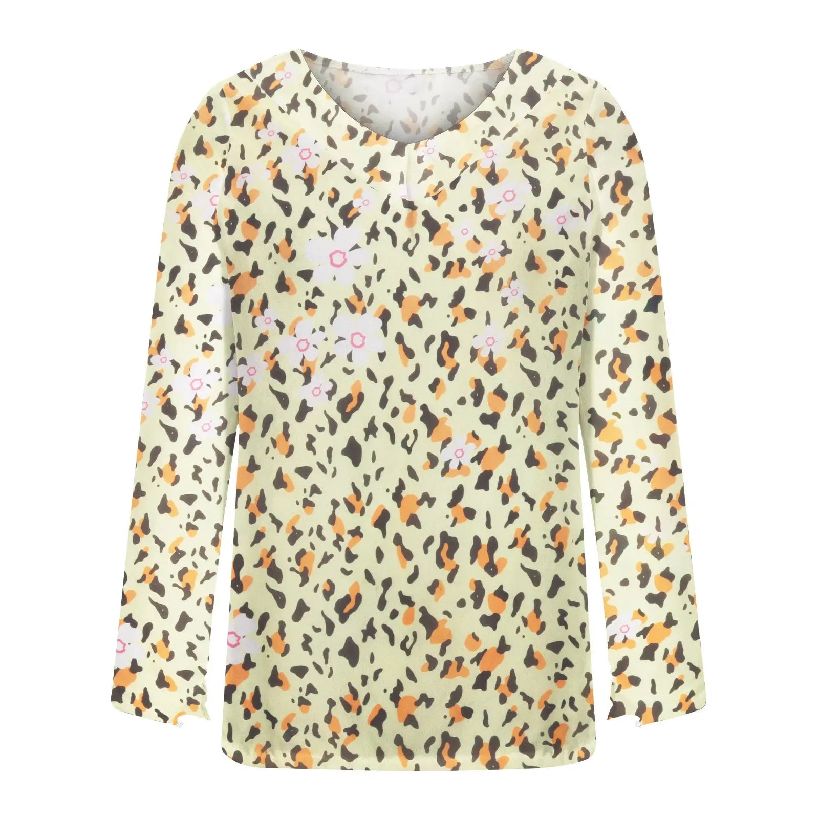 Women's Clothing Casual V-neck Temperament Top null
