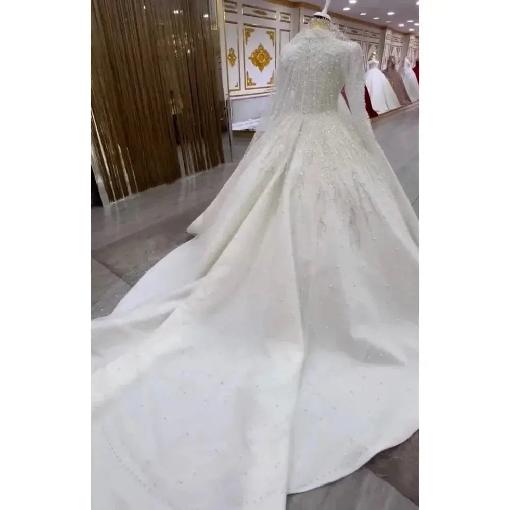 Bride Owner Wedding Dress Trailing Wedding Pettiskirt Nipaaj