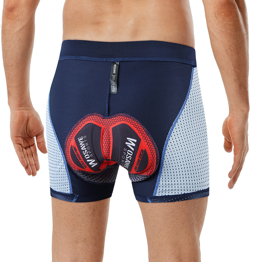 Biker Underwear Quick-drying Breathable Non-slip Thickened Silicone Cushion Cycling Shorts