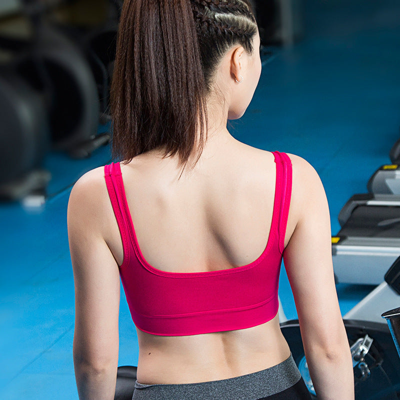 Sports Bra Women's Reinforced Shockproof Sports Vest Yoga Bra Underwear