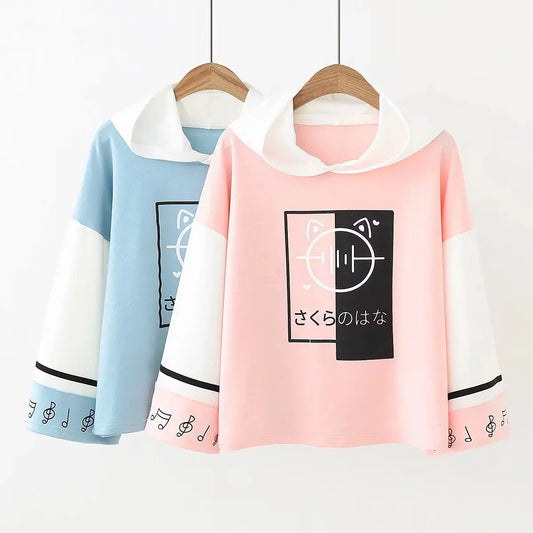 Hooded long-sleeved sweater women Nipaaj