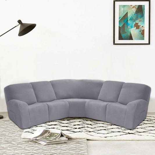 Corn Velvet Solid Color All-inclusive Sofa Cover