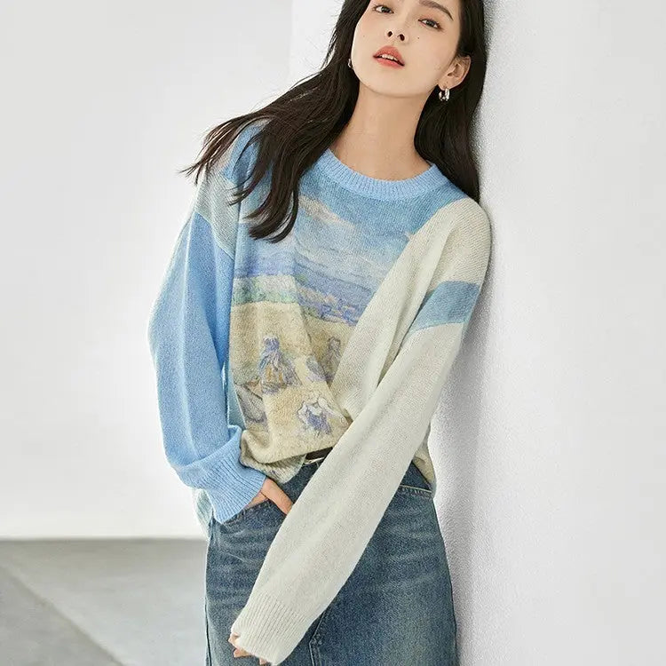 Gentle Wind Soft Glutinous Sweater Girl Nipaaj
