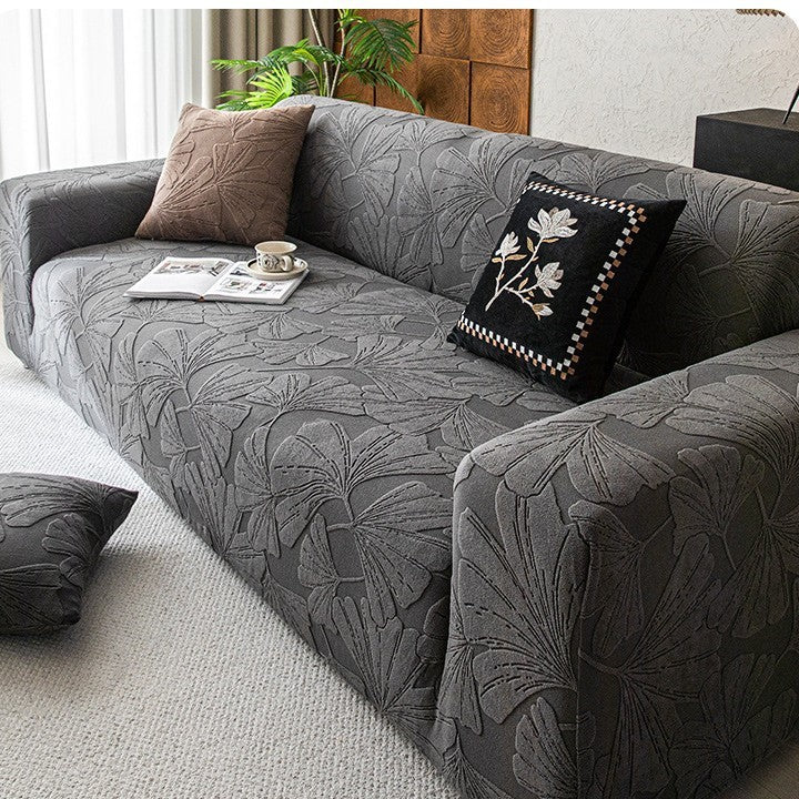 All-inclusive Universal Cushion Stain-resistant Anti-elastic Chaise Sofa Cover