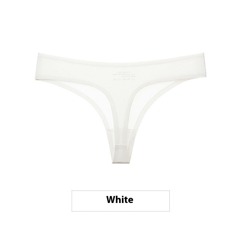 Ice Silk Seamless One-piece Women's Underwear