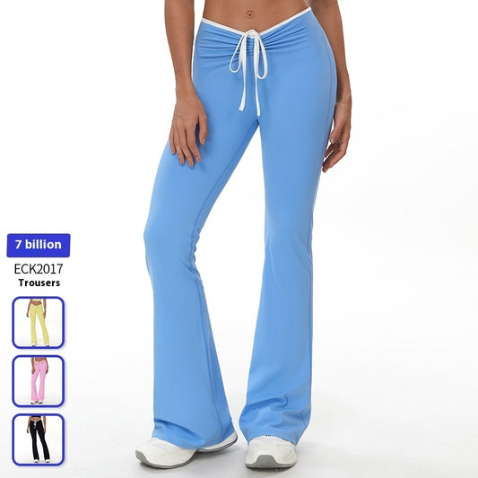 Summer Cross-border Elastic Waistband Yoga Pants
