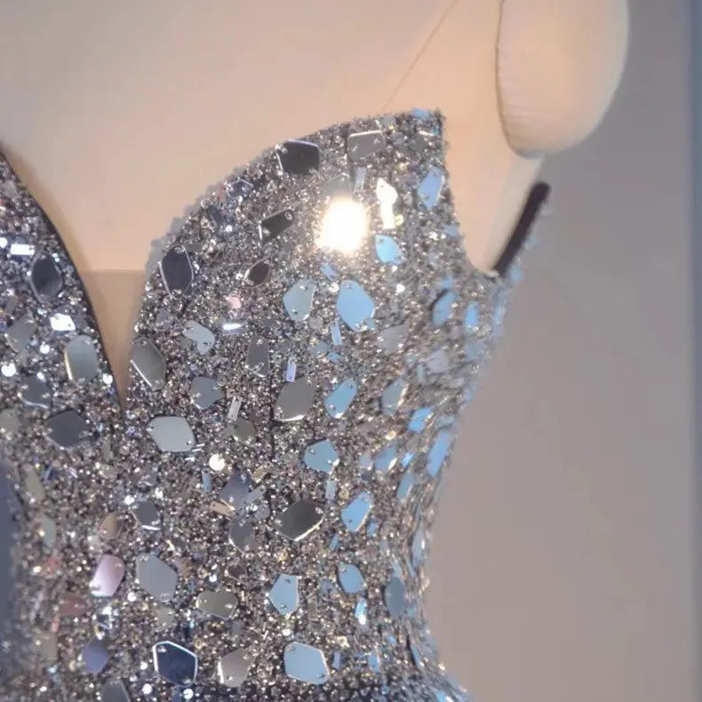 Blue Heavy Industry Wedding Evening Dress Nipaaj