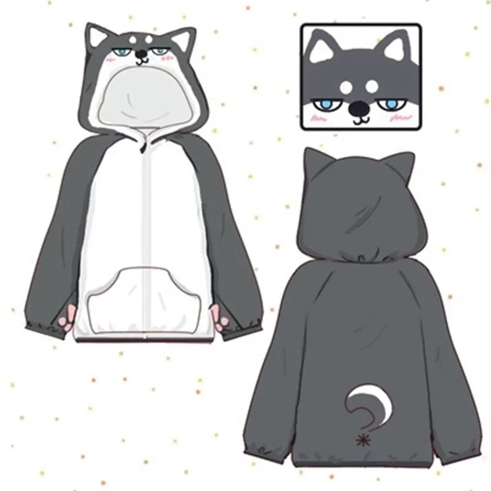 Cute Dog Hoodie For Women Nipaaj