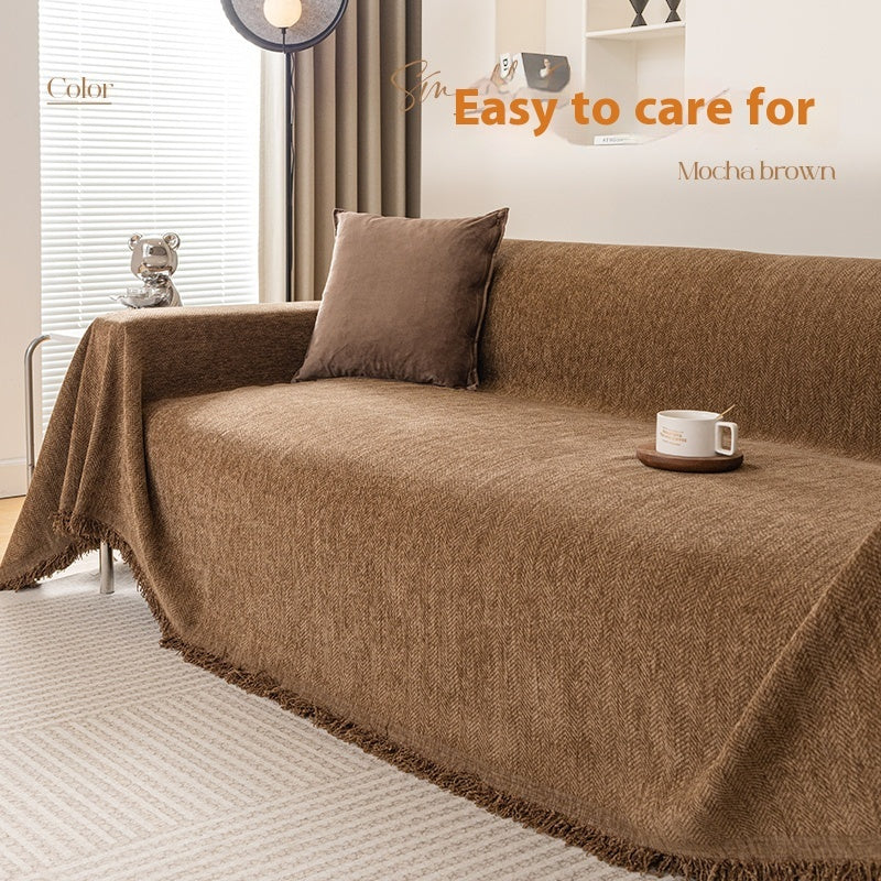 Chenille Sofa Towel Cover Cloth Universal Full Cover Blanket