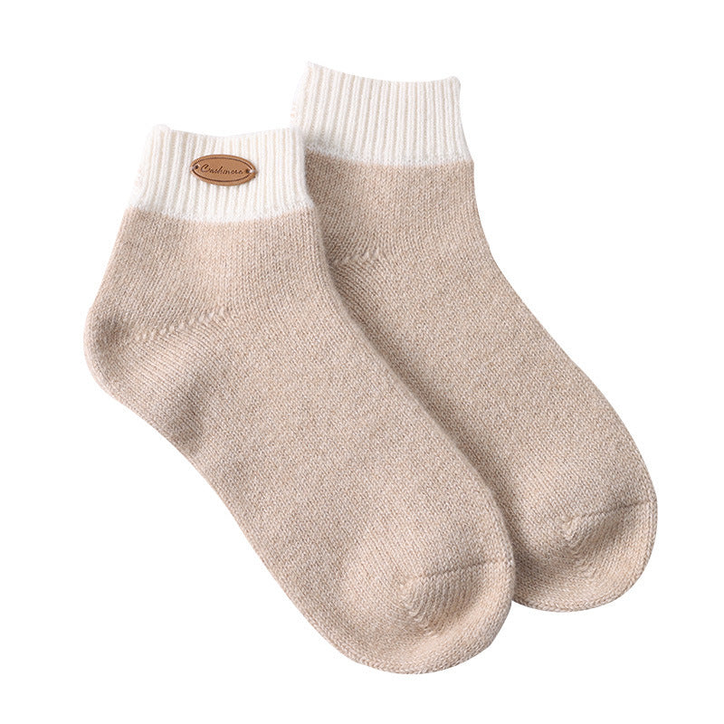 Pure Cashmere Fashionable Knitted Socks