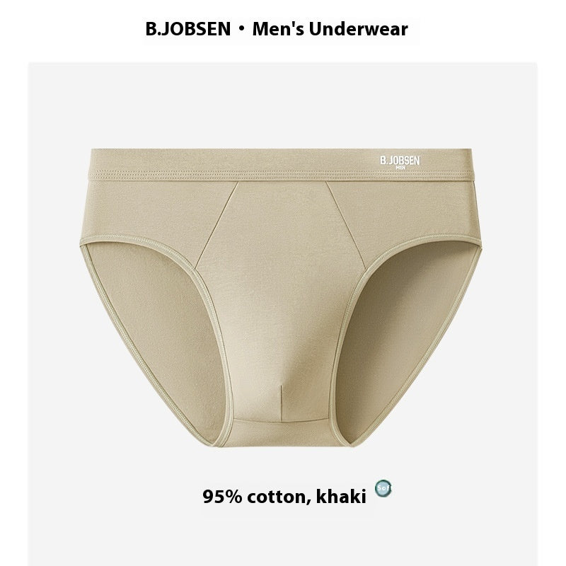 Class A Cotton Antibacterial Crotch Summer Breathable Plus Size Cotton Men's Men's Triangle Underwear