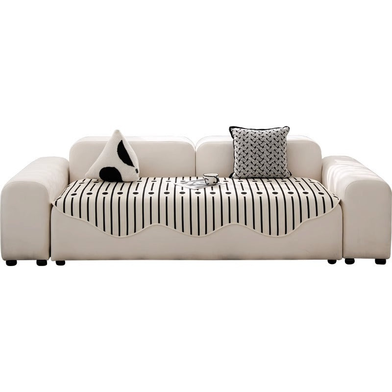 Four Seasons Universal Modern Light Luxury Straight Row Sofa Cushion Cover Cloth
