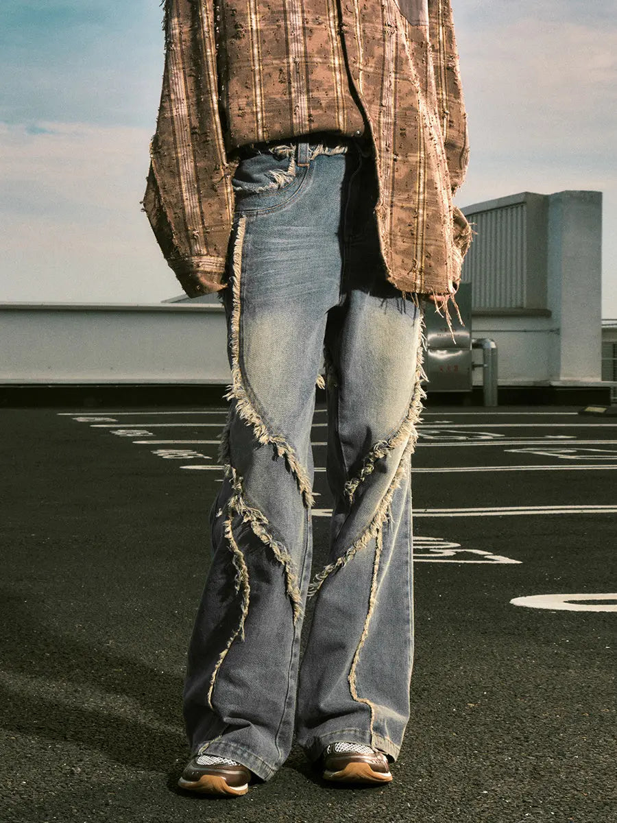 Retro Jeans For Men And Women Nipaaj