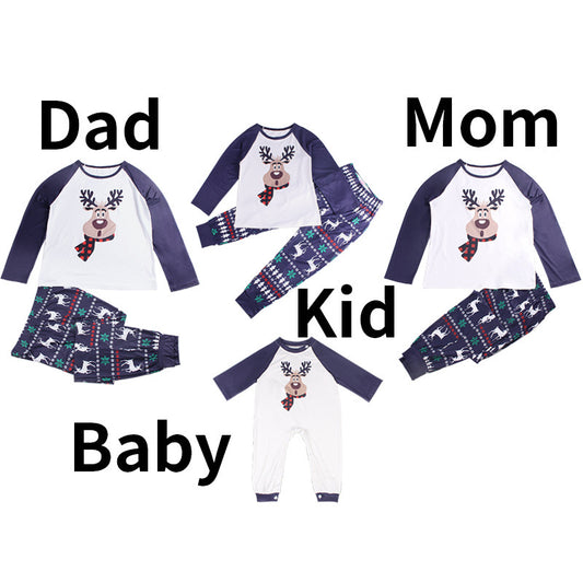 Parent-child Homewear Clothes Pajamas Suit For Women
