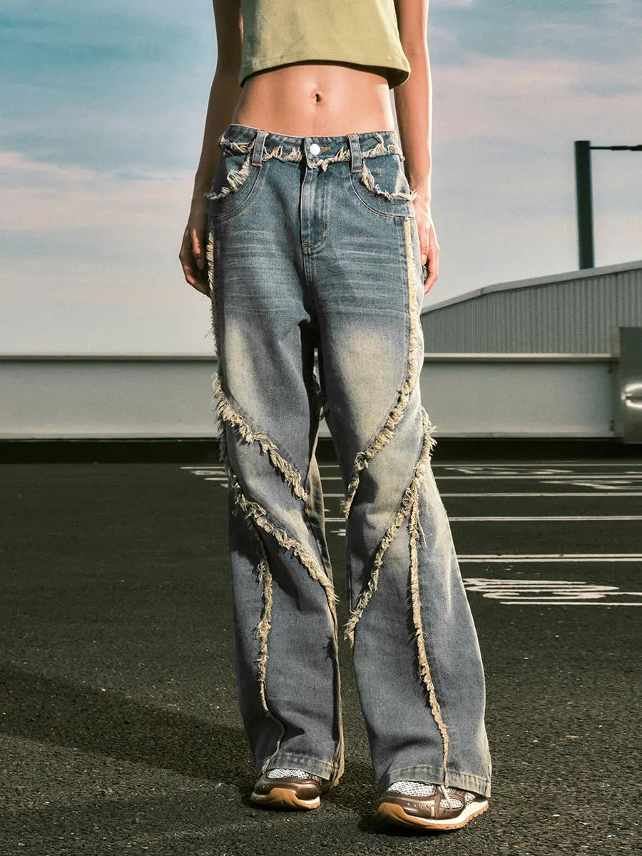 Retro Jeans For Men And Women Nipaaj