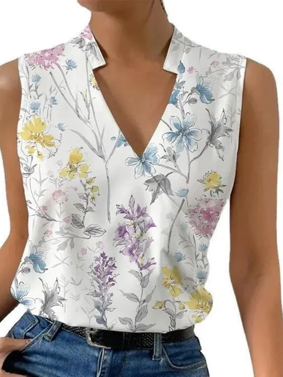 Women's Pullover Digital Printing Top Nipaaj