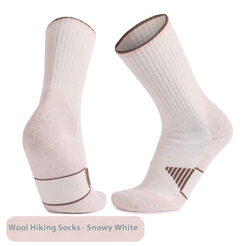 Men's And Women's Warm Wool Knee-high Sports Socks