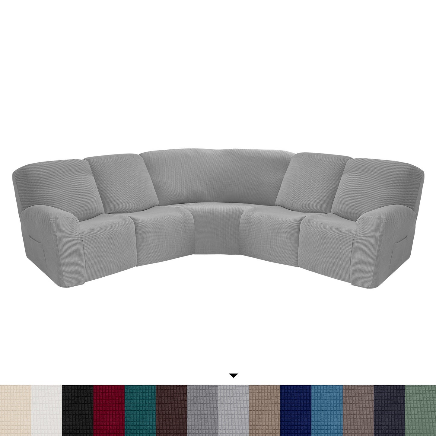 Corn Velvet Solid Color All-inclusive Sofa Cover