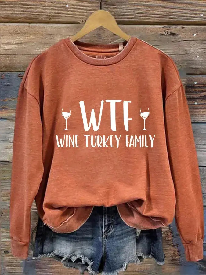 Letter Loose Comfortable Top Women Nipaaj