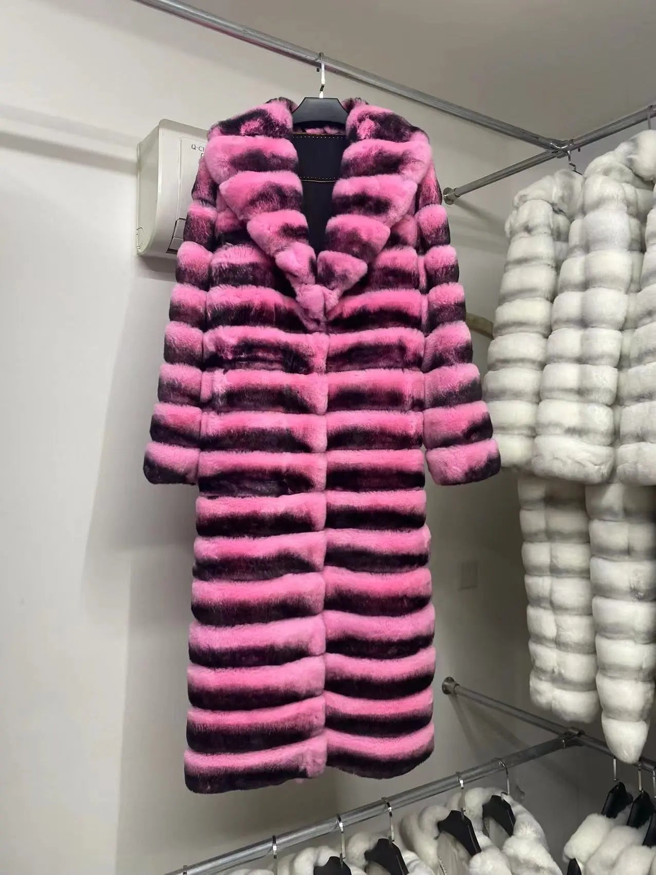 Women's Minimalist And Versatile Standing Collar Fur Jacket null