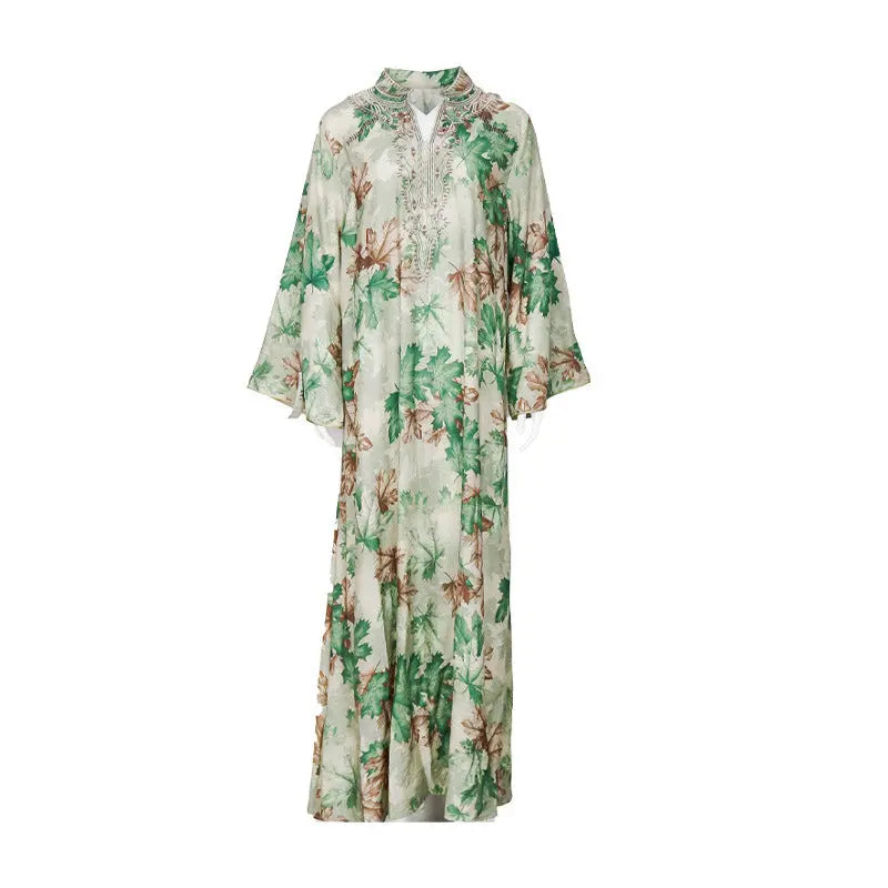 Summer Gown Dress Printed Dress null