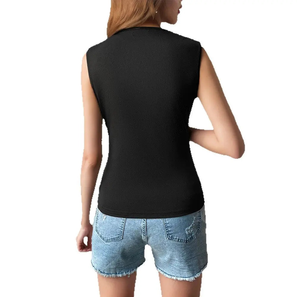 Women's Slim-fit Bottoming Graceful Vest Top null