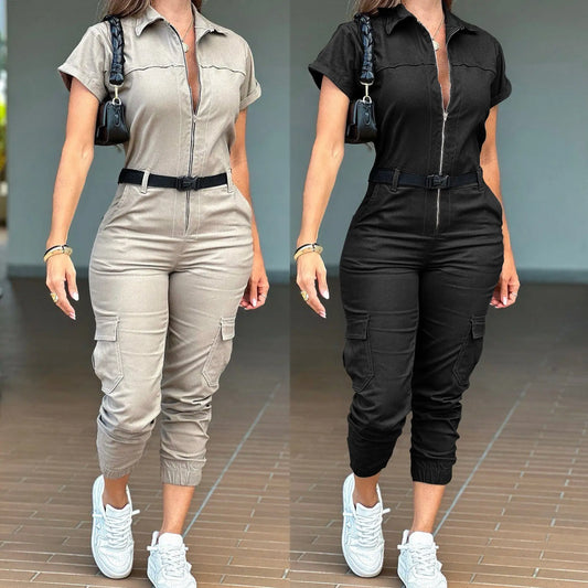 Women's Casual Work Clothes Jumpsuit null