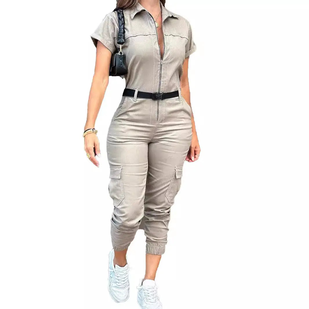 Women's Casual Work Clothes Jumpsuit null