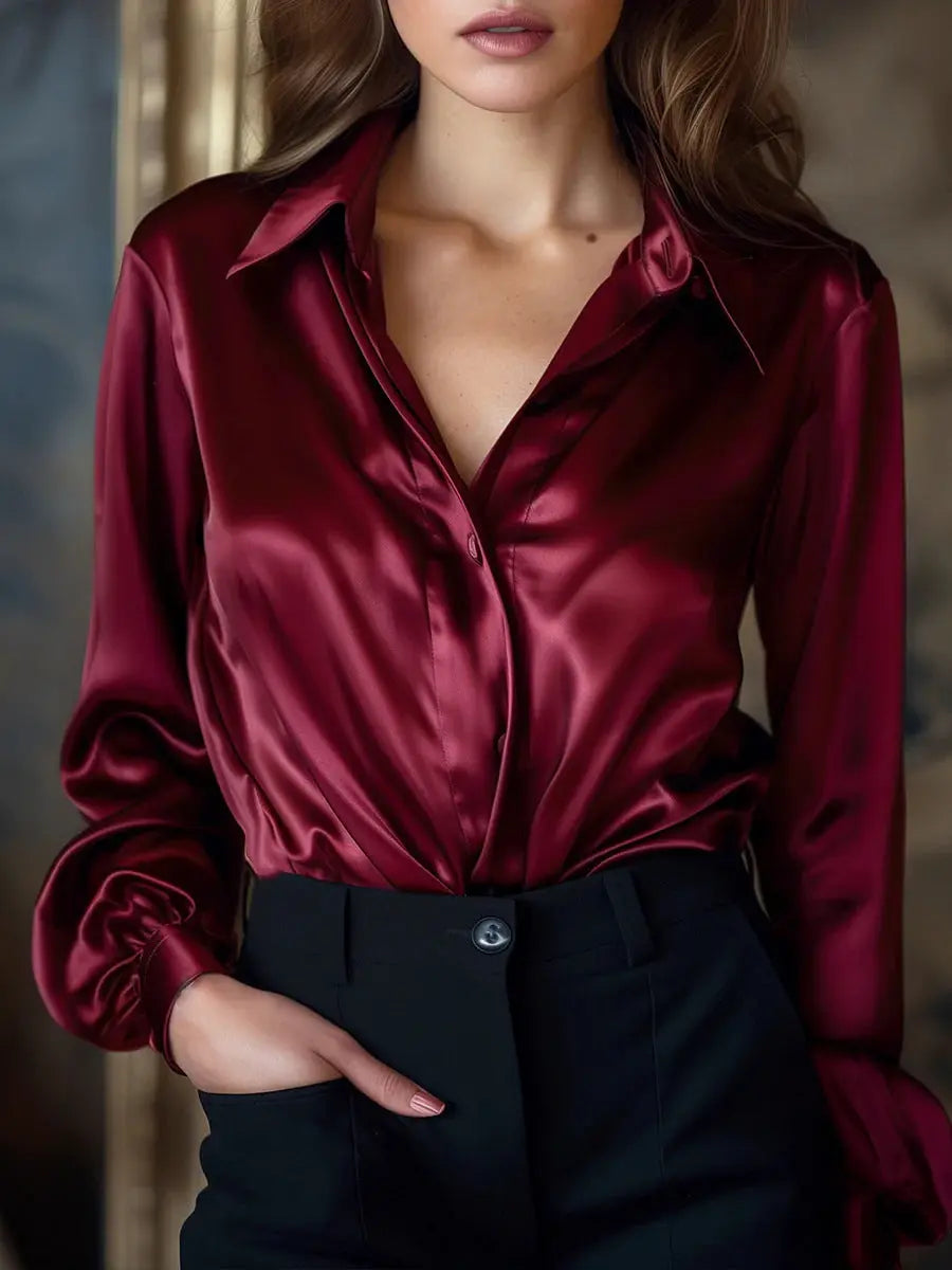 Women's Fashion Individual Casual Loose Shirt null