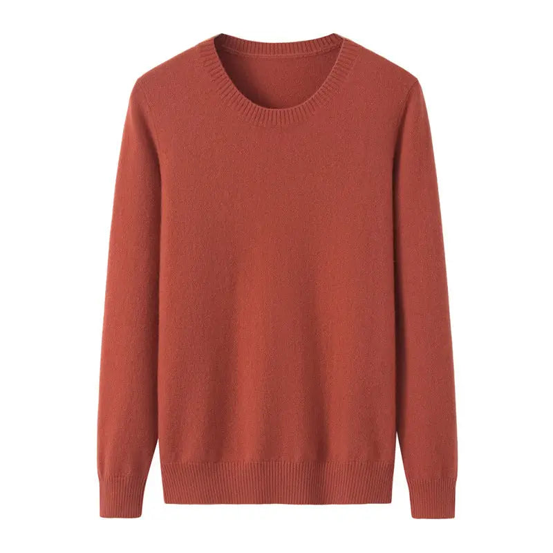 Round Neck All-matching Pullover Casual Loose Pullover Base Nipaaj