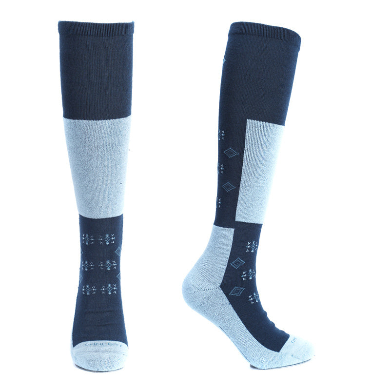 Outdoor Cycling Warm High Wool Padded Couple Socks