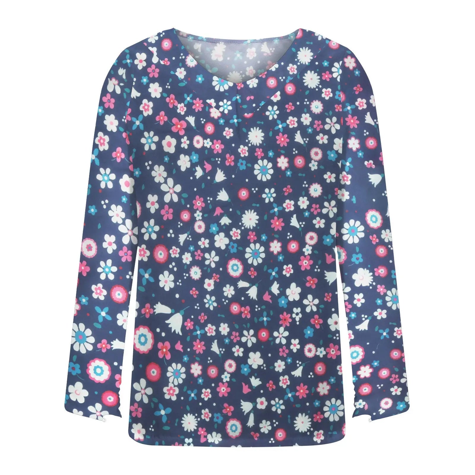 Women's Clothing Casual V-neck Temperament Top null