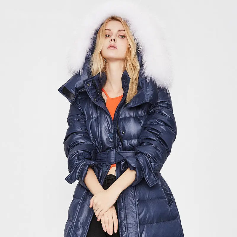 Women's Casual Extended Thick Warm Down Jacket null