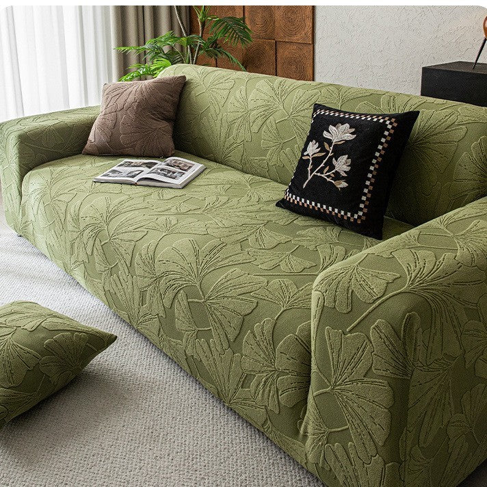 All-inclusive Universal Cushion Stain-resistant Anti-elastic Chaise Sofa Cover