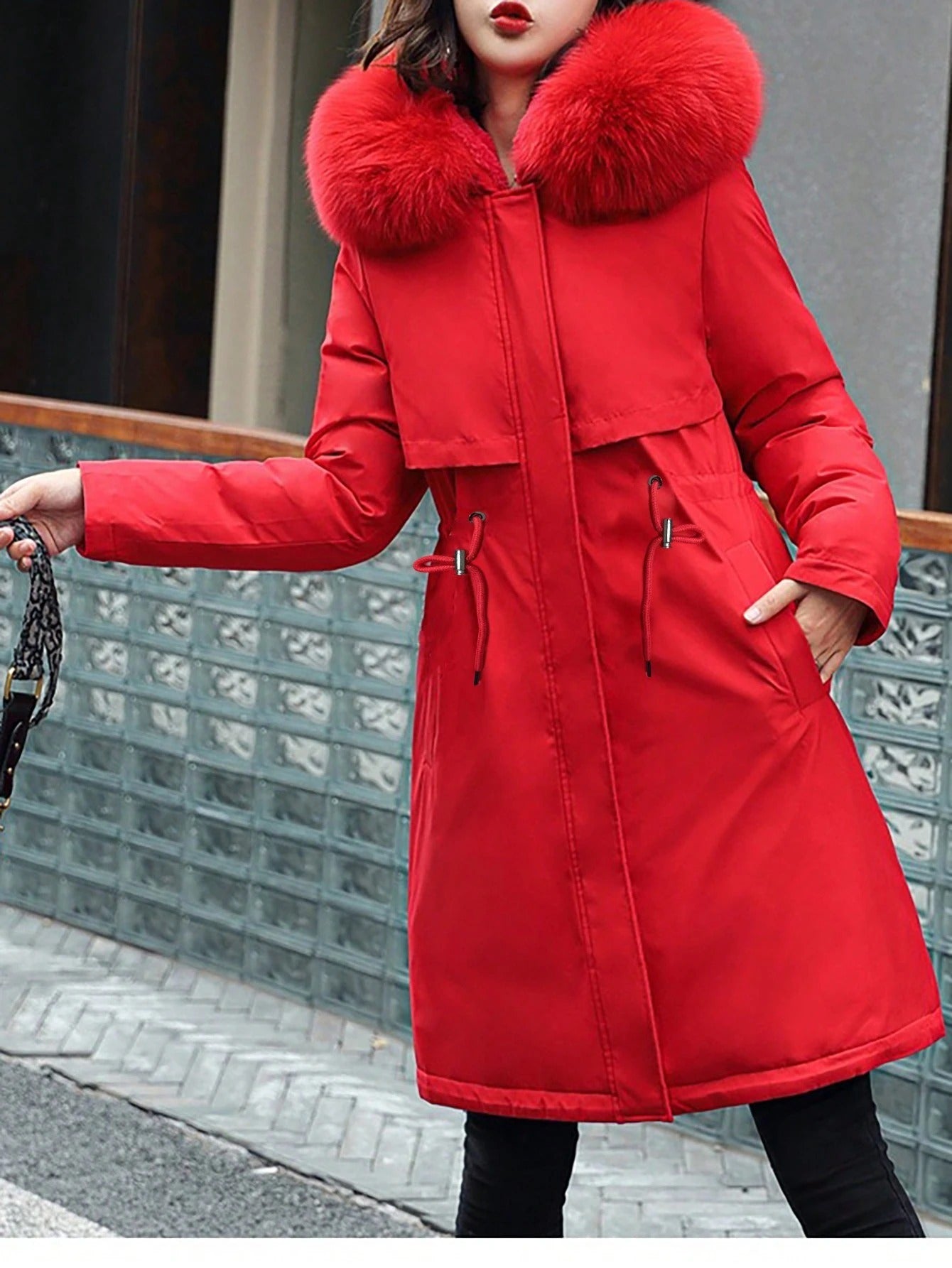 Hooded Loose Fit Slim Windproof Winter Jacket