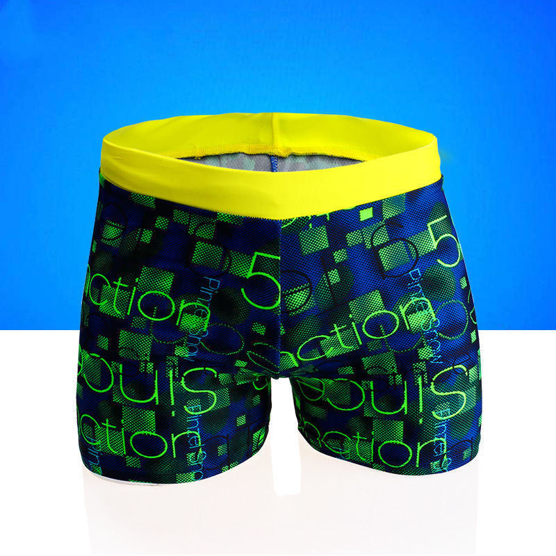 Children's Wide Waist Comfortable Swimming Trunks Swimming  Set