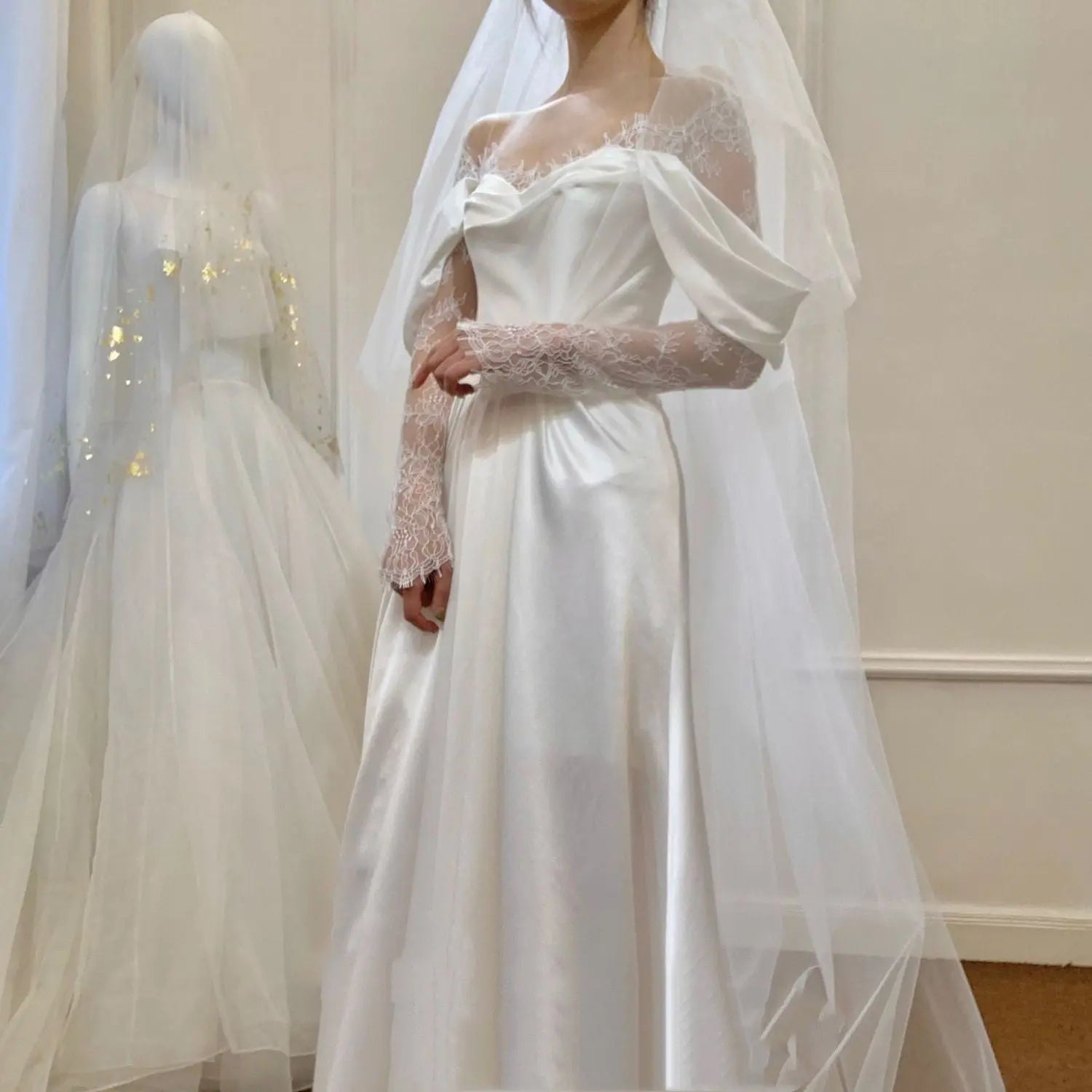 Gauze Dress Bride French Girl Nipaaj