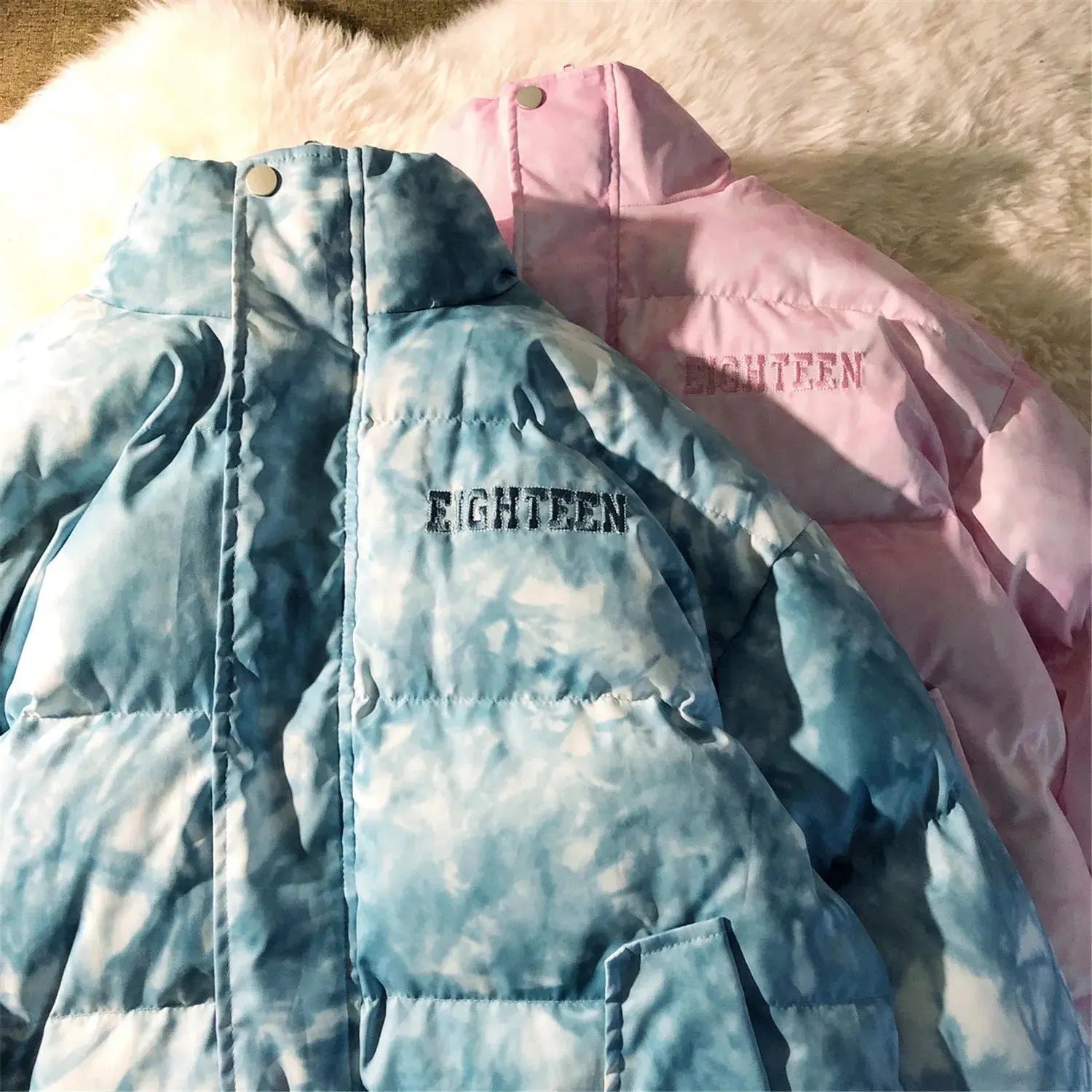 Goddess Fan Li Collar Padded Jacket Women Wild Loose Fashion Autumn And Winter Lightly Cooked Cotton Padded Jacket null