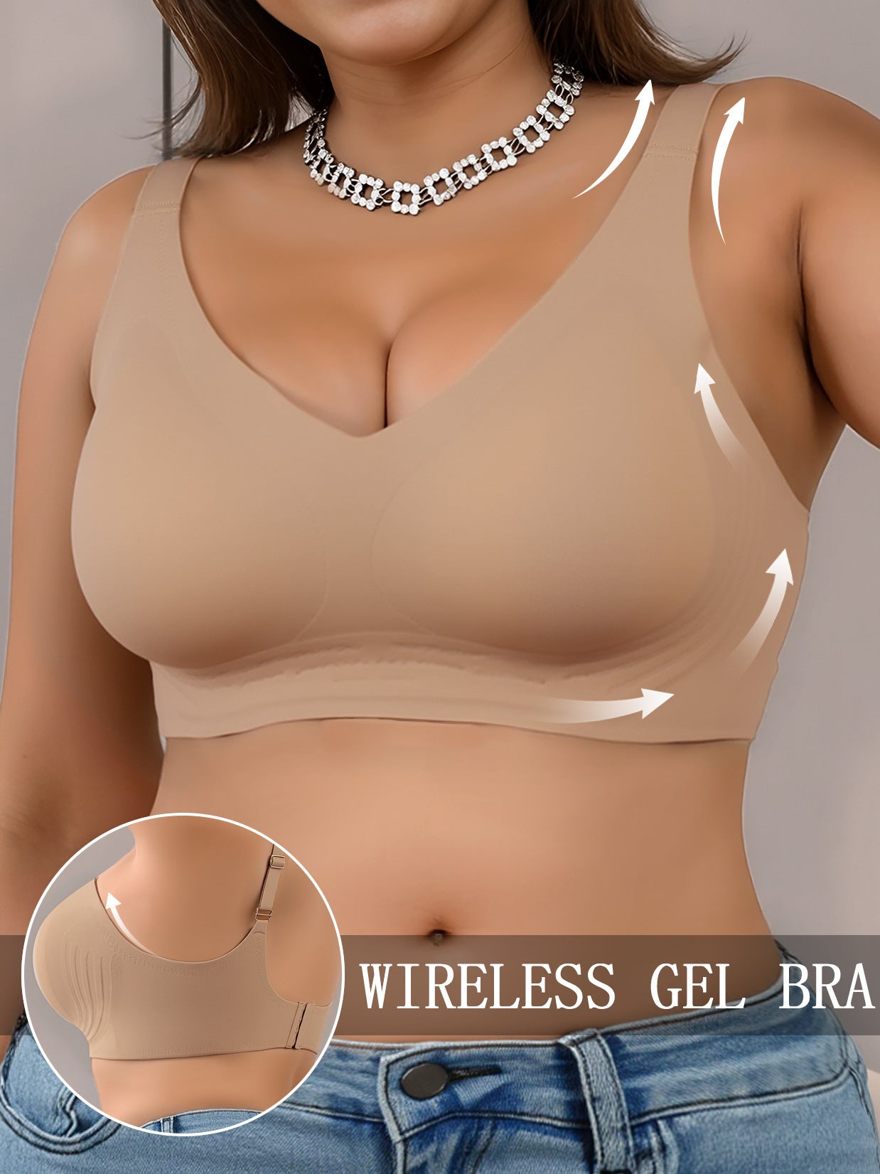 Women's Solid Color Simple Soft Support Seamless Underwear